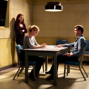 Still of Bree Williamson, Lucas Bryant and Emily Rose in Haven (2010)