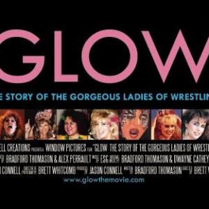 GLOW The Story of the Gorgeous Ladies of Wrestling promo art
