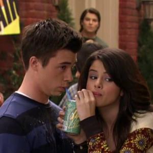Matthew Smith with Selena Gomez on Wizards of Of Waverly Place