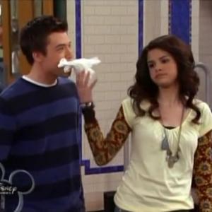 Matthew Smith with Selena Gomez in Wizards of Waverly Place