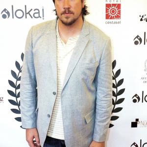 ActorCowriterExecutive Producer  CoDirector Tanner Beard at the Spain Premier of 6 Bullets to Hell