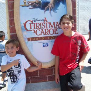 At Disneys A Christmas Carol Train Tour