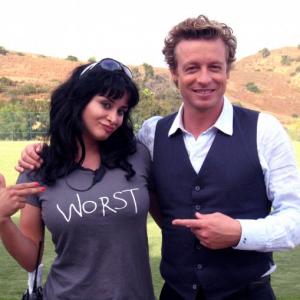 Filming on The Mentalist