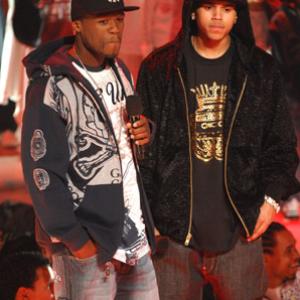 50 Cent and Chris Brown