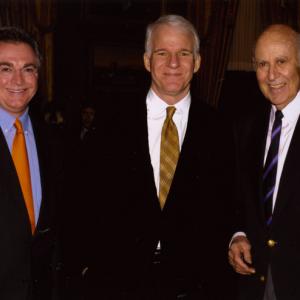 Cappy McGarr with Steve Martin and Carl Reiner