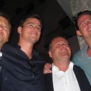 2010 Ischia Global: Jeremy Renner, Josh Hartnett and Channing Tatum