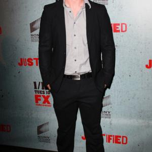 Jesse Luken at the premiere of Justified Season 3