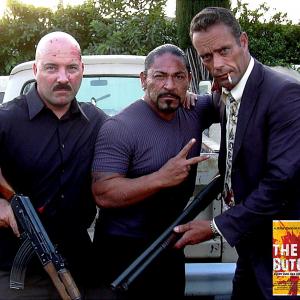 The gang Hugh Daly Jesse James Youngblood and Anthony Vitale in The Butcher 2007