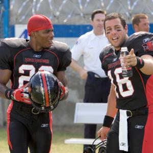 Still of Adam Sandler and Nelly in The Longest Yard 2005