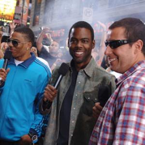 Adam Sandler Chris Rock and Nelly at event of Total Request Live 1999