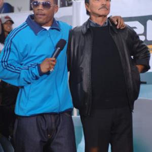 Burt Reynolds and Nelly at event of Total Request Live 1999