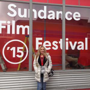 Aneliese Roettger at the 2015 Sundance Film Festival