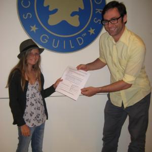 A.B.S gets a SAG contract!