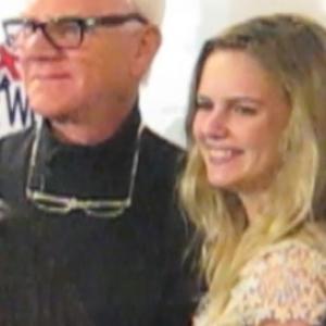 Malcolm McDowell and Brighid