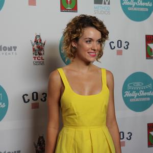 Ashlynn Yennie attends the HollyShorts Film Festival 2014