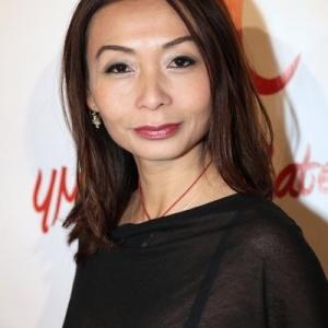 Sulinh Lafontaine red carpet arrival at YM Grammy Gifting Suite in Beverly Hills
