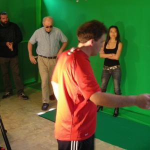 Behind the scenes of March Sulinh Lafontaine as ATLANTA  team battling invisible creatures of the night!