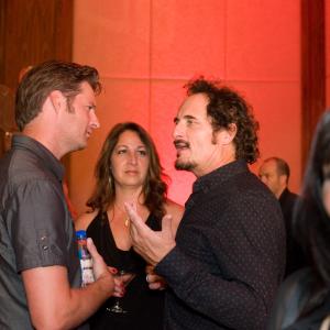 Shawn Storer, Micholina Storer & Kim Coates Hello Magazine Gala TIFF 2011