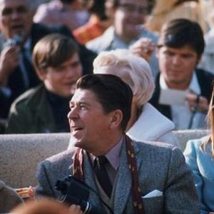 Ronald Reagan with Nancy Patti and Ron Reagan Jr