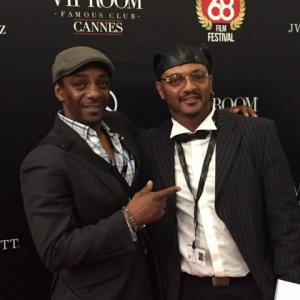 Cannes 2015 Yemi & Chuck Jones at the VIP Club