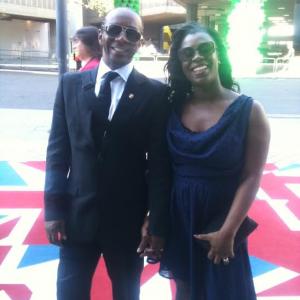 Antoinette Louis and Yemi BAFTA TV Awards 2012