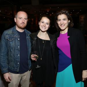 Jenna Terranova R and guests attend the Directors Brunch during the 2013 Tribeca Film Festival on April 23 2013 in New York City
