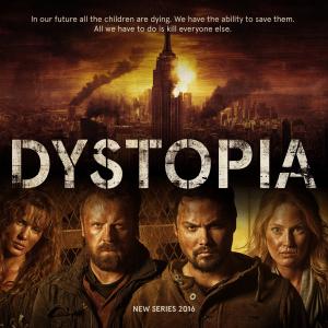 Michael Copon Simon Phillips Eve Mauro and Sheena Colette in Dystopia 2015