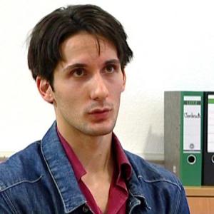 George Tounas as Norbert in TV crime series Hecker  Nagel produced by Filmbit broadcasted on RTV 2007