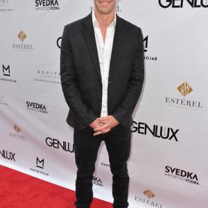 LOS ANGELES CA  AUGUST 29 Actor Zane Stephens arrives to Genlux Magazines Issue Release party featuring Erika Christensen at The Sofitel Hotel