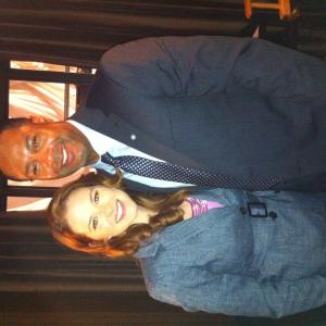 On Set of Grey's Anatomy 2012 with Sarah Drew aka Dr. April Kepner. Sweet Heart!!!