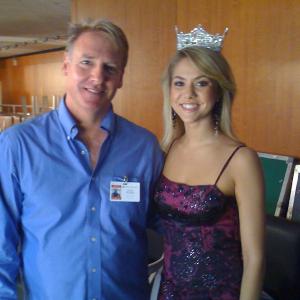 With Miss America, Kristen Haglund for TLC