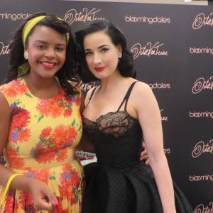 Launch of Dita Von Teese Lingerie Line at Bloomingdale's (2014)