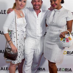 Alegria Magazine party at Skybar Hollywood in June with Celebrity photographer and friend Emmanuelle Choussy and Belgian journalist JeanPhilippe Darquenne