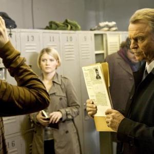 Still of Sam Neill and Sarah Jones in Alcatraz (2012)