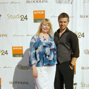 Filmmaker Jill Marie McMurray and Writer Director and Star of the new film Bloodline during the June 24 2011 premiere