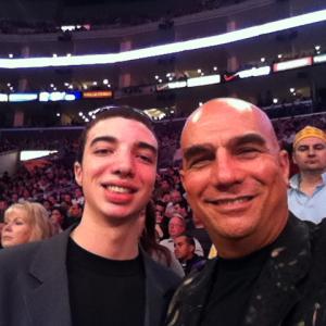 Father  Son  LakersMagic Game Staples Ctr