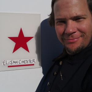 On set of Spielbergs Lincoln as principal character of Union Cavalry Officer and standing at my trailer!