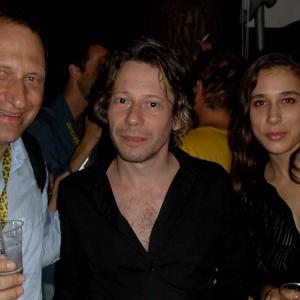 Fritz Muri, Mathieu Amalric and Florence Matousek at the Locarno Filmfestival