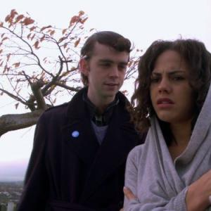 Still of Lenora Crichlow and Alex Price in Being Human 2008