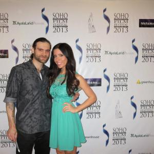 Harry Azano and Jennifer Gargano at the Soho International Film Festival