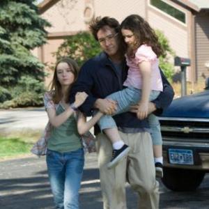 Still of John Cusack Shlan OKeefe and Gracie Bednarczyk in Grace Is Gone 2007