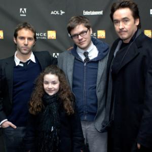 John Cusack, Alessandro Nivola, James C. Strouse and Gracie Bednarczyk at event of Grace Is Gone (2007)