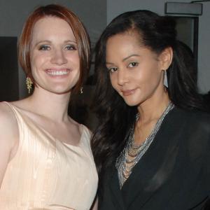 Joan McCarthy and Persia White at a NYC Premiere at the United Nations Wash DC