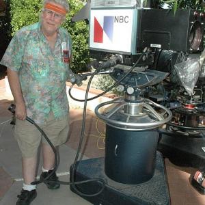 Ed Sharpe with RCA TK-44 Camera