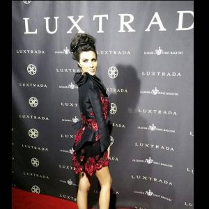 Luxtrada fashion launch red carpet August 2015