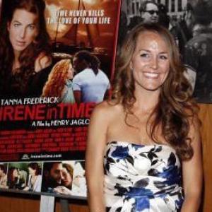 Kristin Horner arrives at the Irene In Time premiere