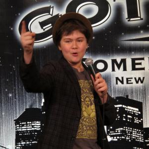 Conor performing at Gotham Comedy Club NYC