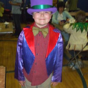 Conor Carrol as Jeremy as the Mad Hatter in Phoebe in Wonderland