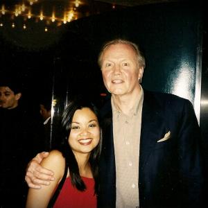 Maple Navarro and Jon Voight at the Young Hollywood Awards