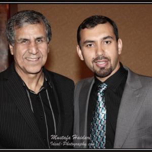 With Mustafa Haidari @Rumi Awards Nov.-2013